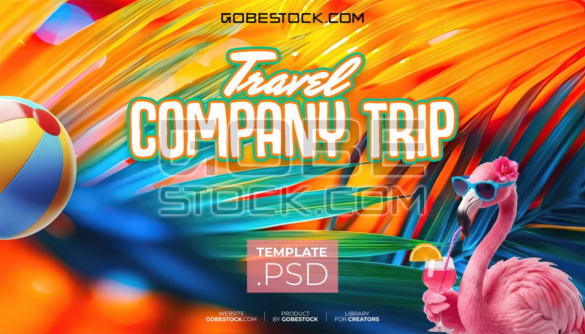 Tropical leaf background travel (5)