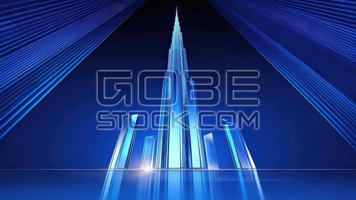 Abstract background city