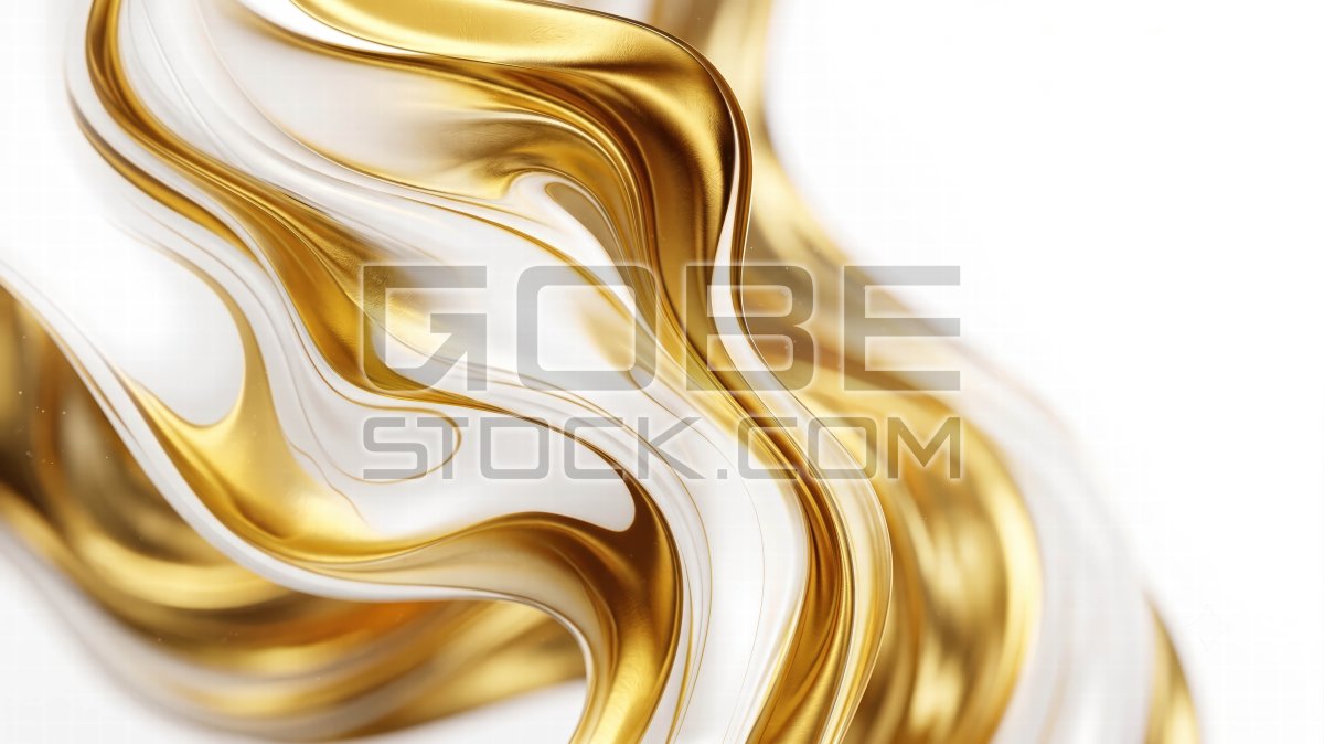 Golden wave background (2)