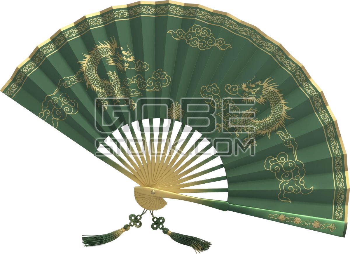 Folding fan (2)