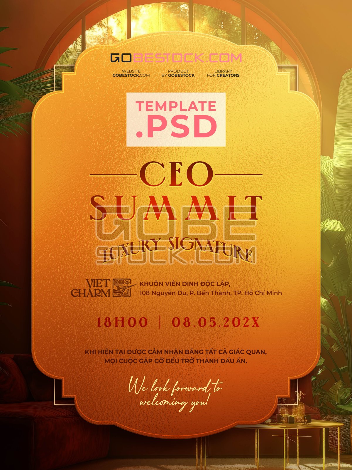 Invitation template luxury (2)