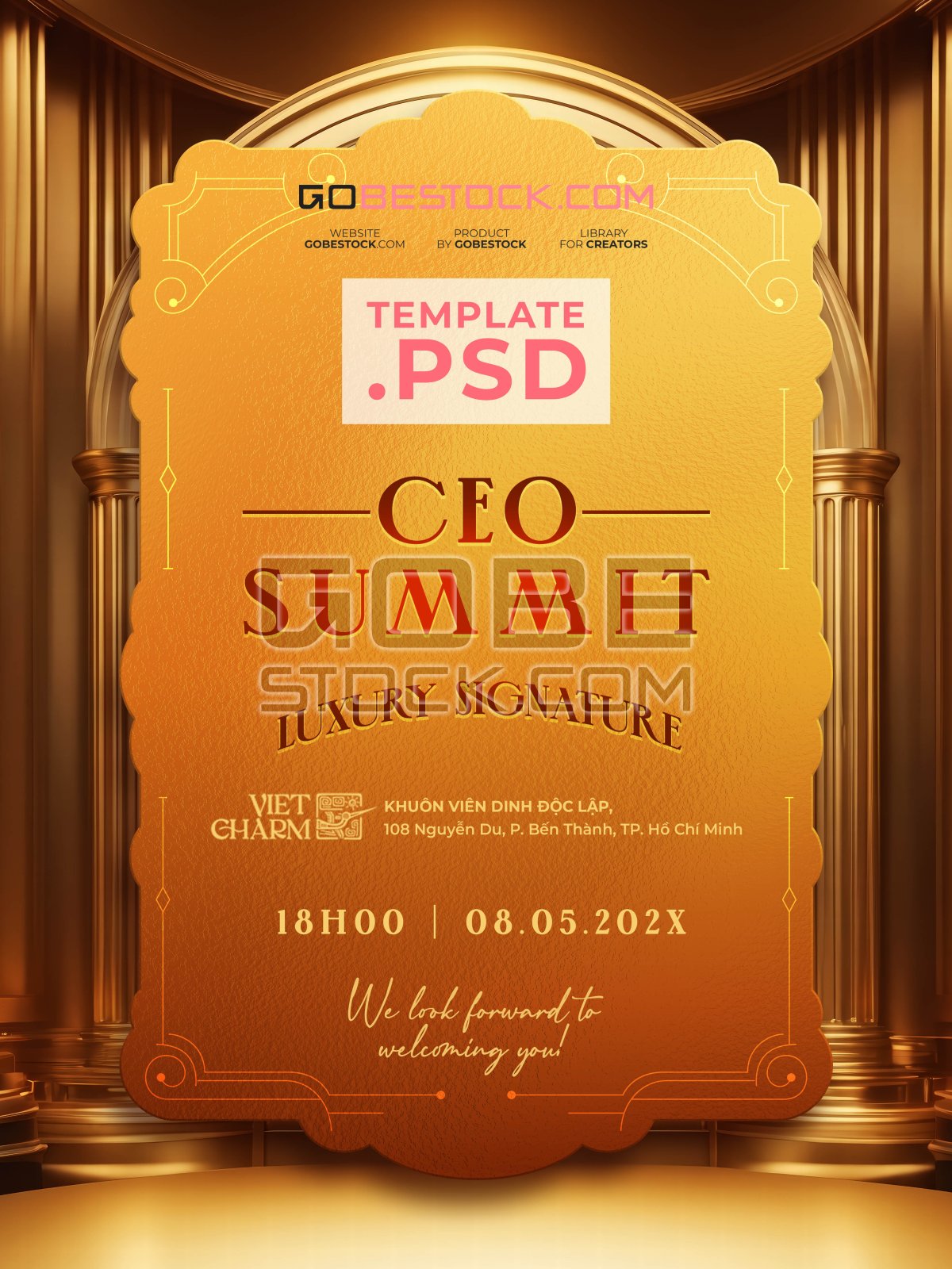 Invitation template luxury (3)