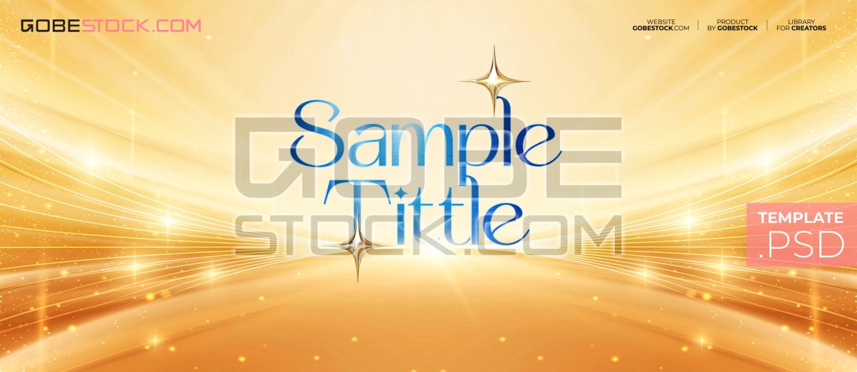 Key visual template background