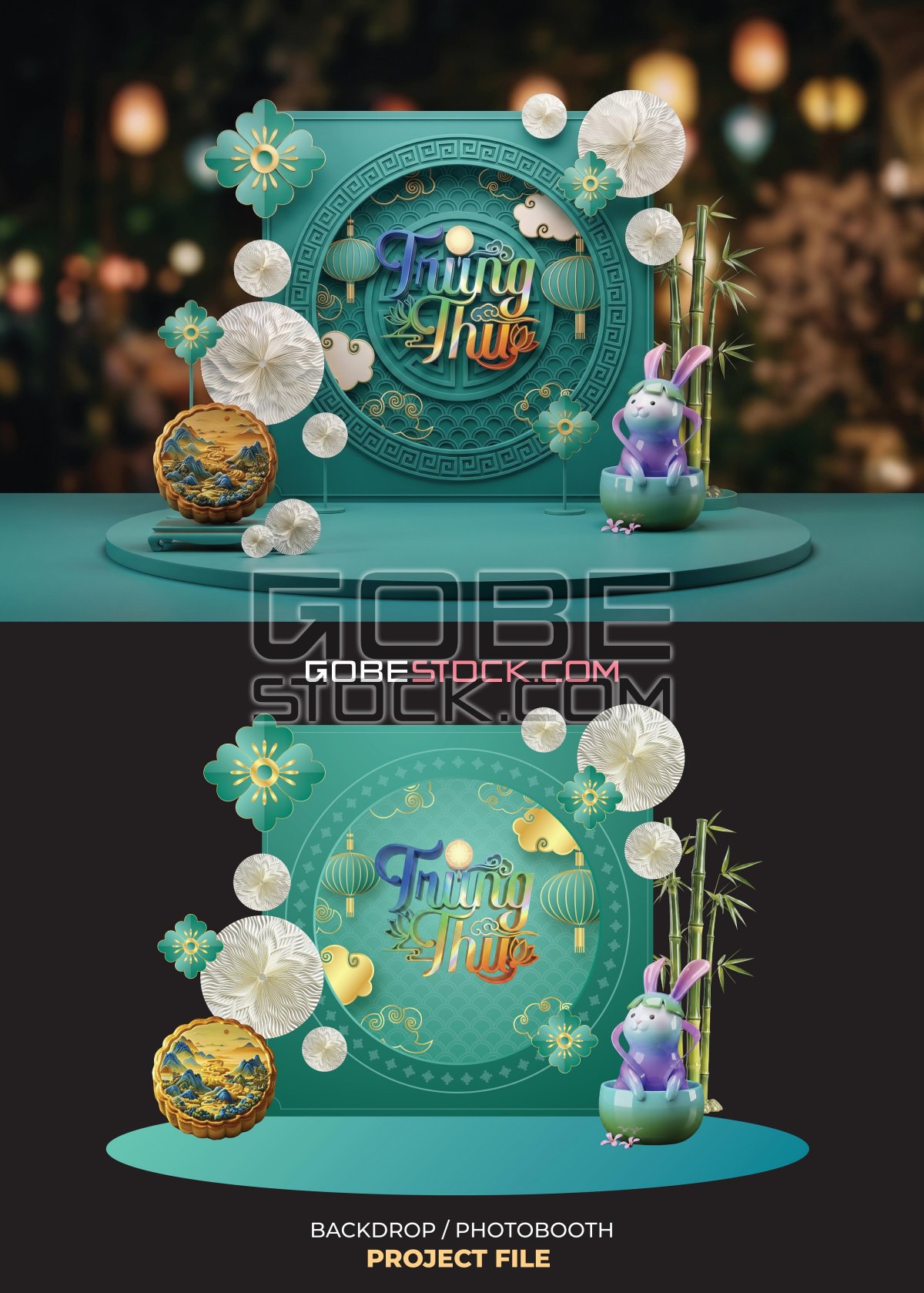 Backdrop photobooth mid autumn festival (4)