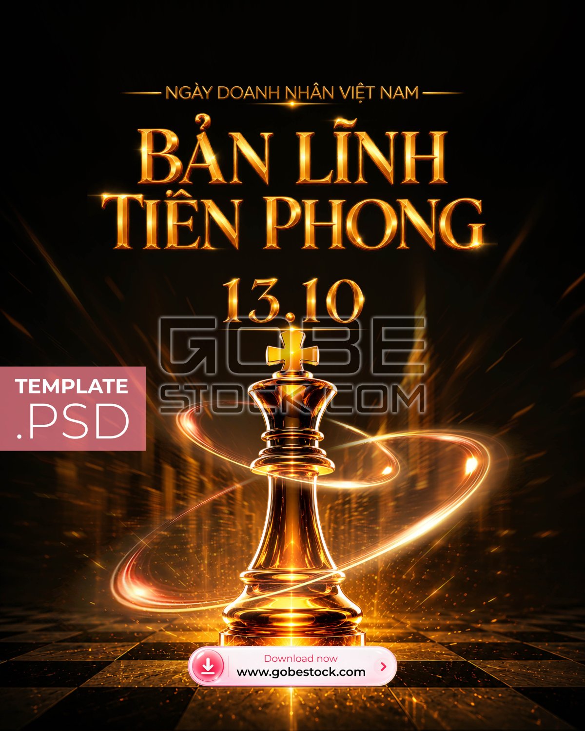 Vietnam Entrepreneurs Day 13 October Golden King Chess City