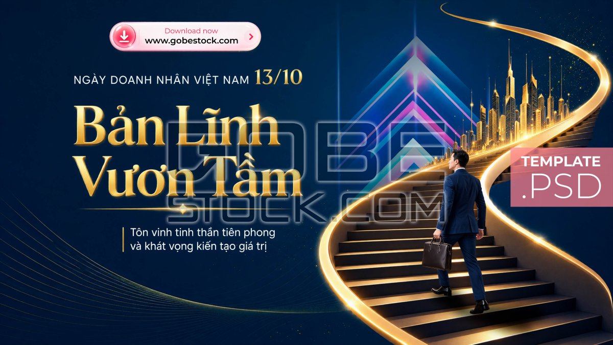 Vietnam Entrepreneurs Day 13 October Golden Stairway City Navy