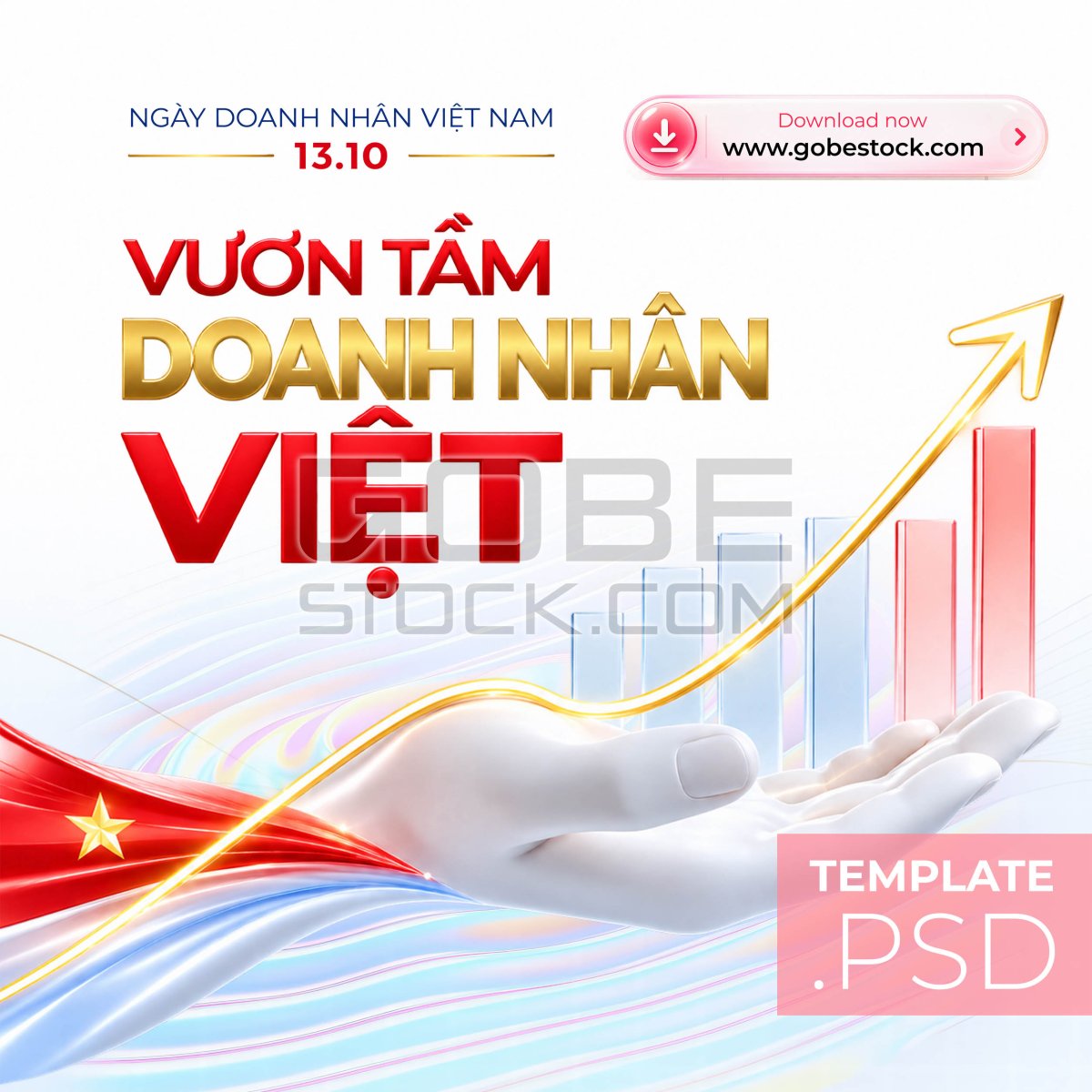 Vietnam Entrepreneurs Day 13 October Growth Chart Open Hand