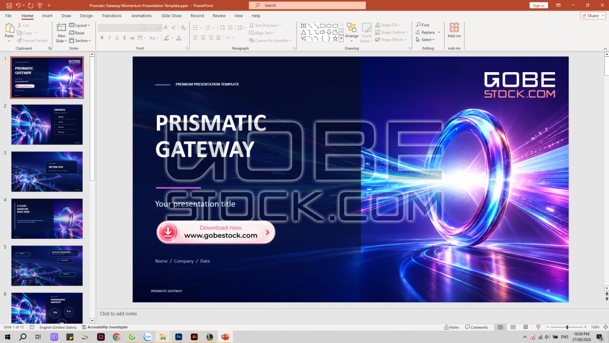 Prismatic Gateway Momentum Presentation Template