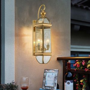 đèn tường ngoài trời venus 0527