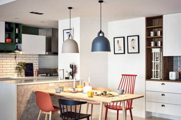 đèn thả trang trí bàn ăn