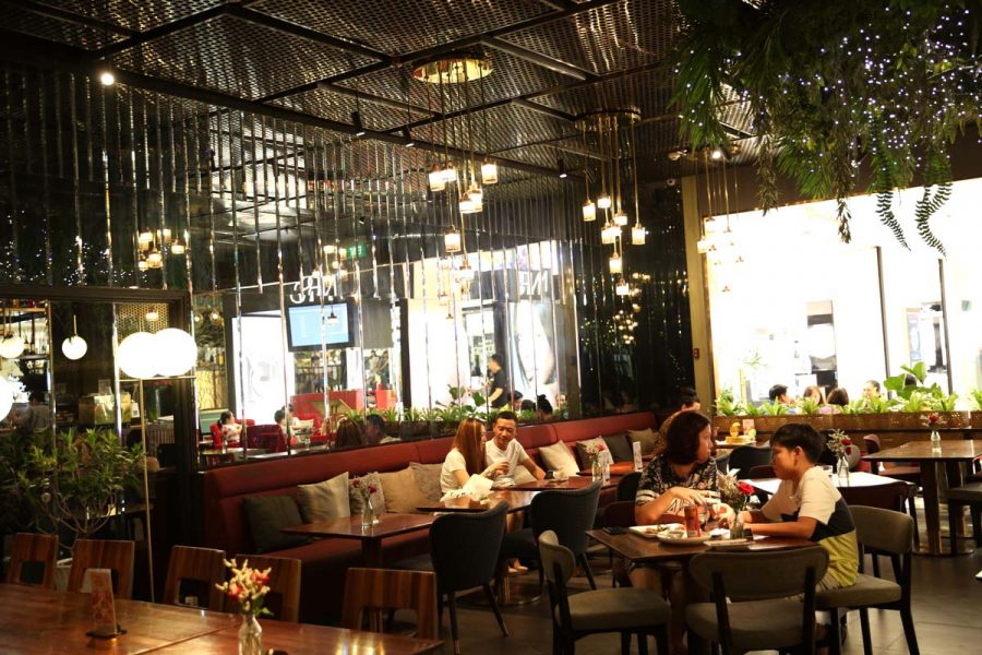 quán cafe Terrace đẹp nhất Takashimaya