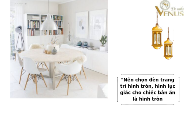 đèn thả trang trí bàn ăn