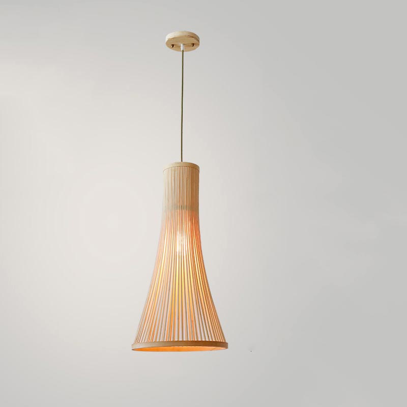 Đèn thả bằng gỗ