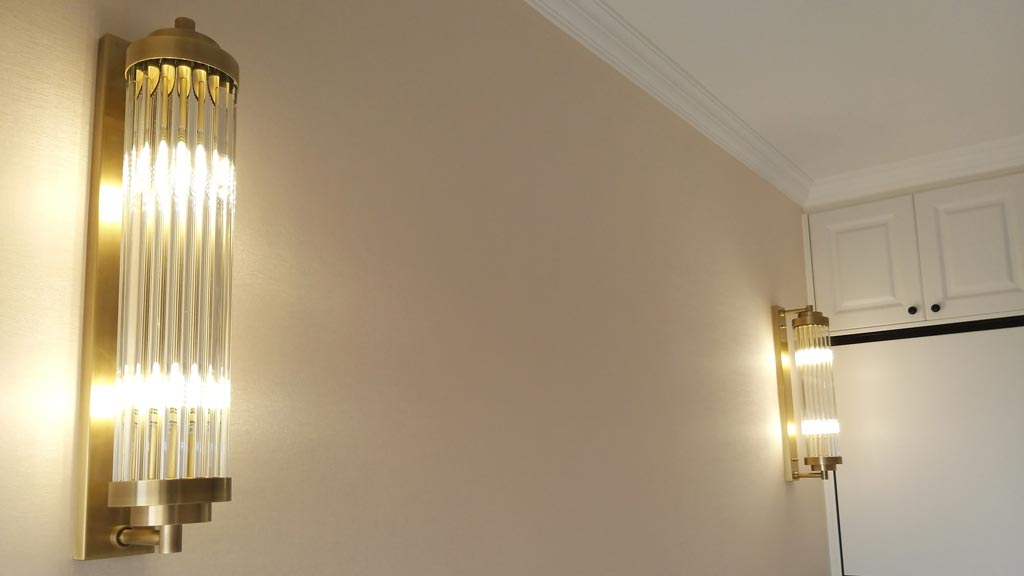 đèn tường trang trí ngoài trời