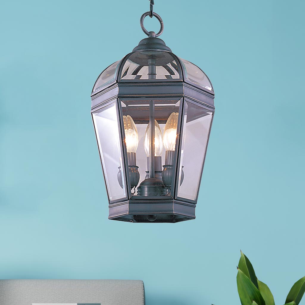 Đèn thả đồng lồng nến đơn giản cao cấp Venus 100010-03 3 Bóng Đèn thả đồng lồng nến đơn giản cao cấp Venus 100010-03 3 Bóng