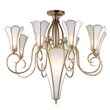 Đèn Chùm Đồng Kiểu Pháp Cổ Điển Venus 100034-11 11 tay bóng nến