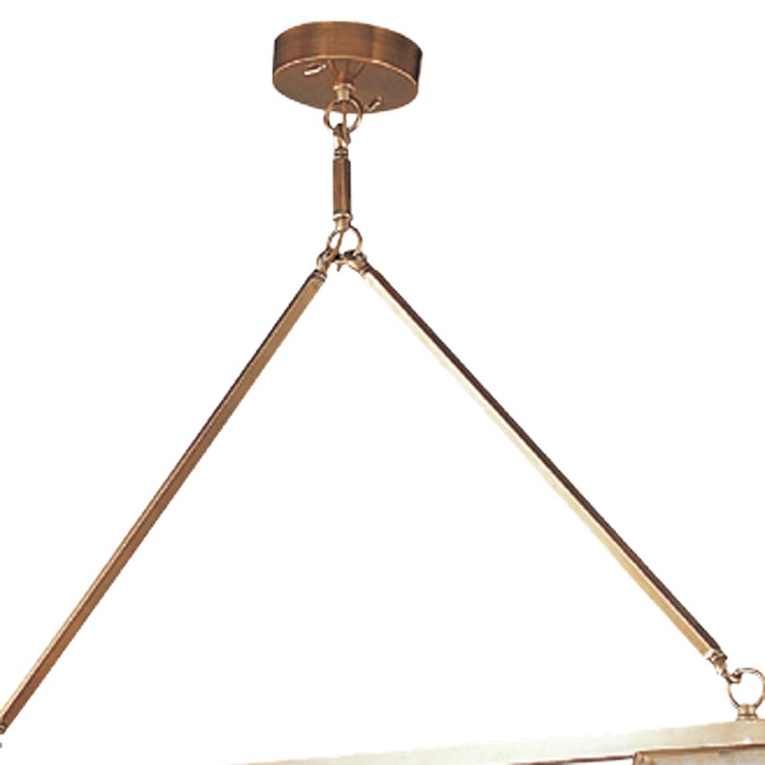 Đèn thả trần phòng khách bằng đồng thanh ngang thẳng Venus 100047-03 3 Bóng Đèn thả trần phòng khách bằng đồng thanh ngang thẳng Venus 100047-03 3 Bóng