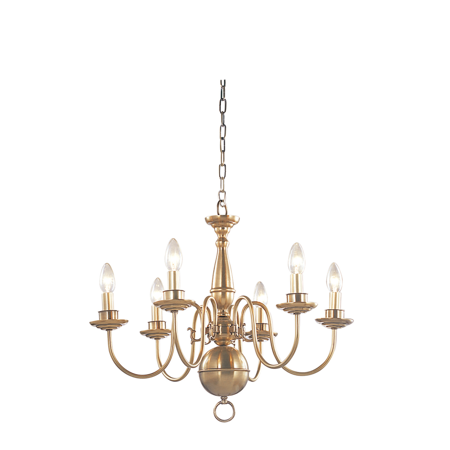 Đèn Chùm Đồng Kiểu Pháp Cổ Điển Venus 100063-06 6 tay bóng nến Đèn Chùm Đồng Kiểu Pháp Cổ Điển Venus 100063-06 6 tay bóng nến