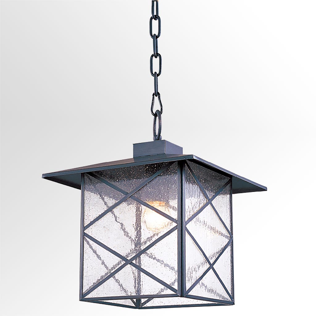 Đèn thả sắt thép hình vuông treo trang trí mái hiên Venus 100091-01 Đèn thả sắt thép hình vuông treo trang trí mái hiên Venus 100091-01