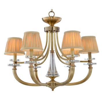 Đèn Chùm Đồng Kiểu Tân Cổ Điển Venus 100302-06 6 tay bóng nến