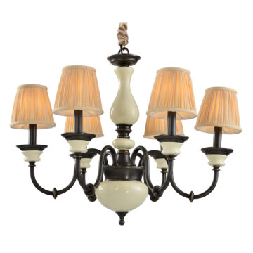 Đèn Chùm Đồng Kiểu Tân Cổ Điển Venus 100310-06 6 tay bóng nến