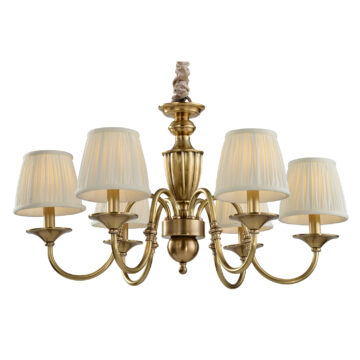Đèn Chùm Đồng Kiểu Tân Cổ Điển Venus 100336-06 6 tay bóng nến