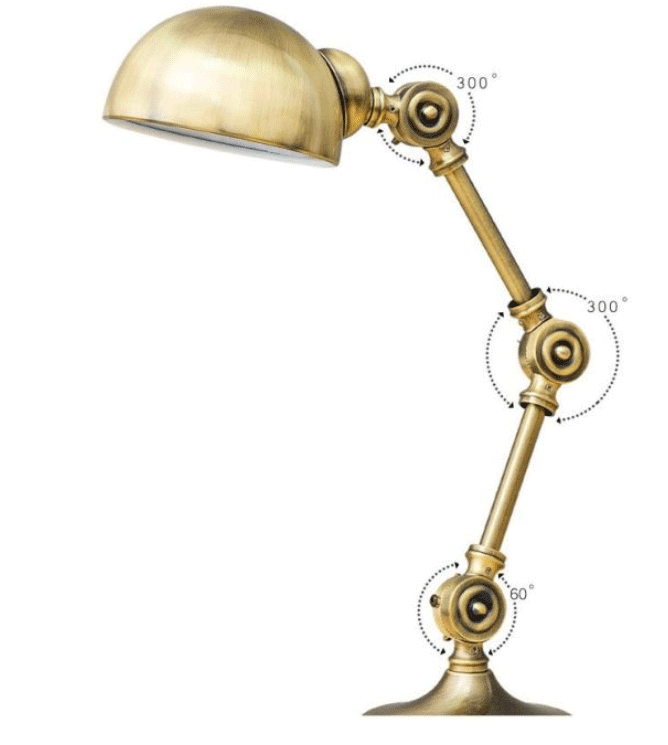 ĐÈN BÀN NHÔM VENUS 1004