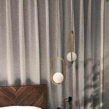 Đèn treo tường LED tròn thư pháp & hoa mai Venus VR2340/1