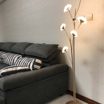 Đèn cây trang trí bằng gỗ nhiều nhánh nghệ thuật Venus TD50086/6Y