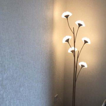 Đèn cây trang trí bằng gỗ nhiều nhánh nghệ thuật Venus TD50086/6Y