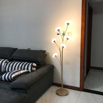 Đèn cây trang trí bằng gỗ nhiều nhánh nghệ thuật Venus TD50086/6Y