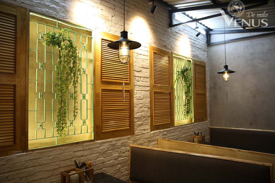 đèn trang trí quán cà phê