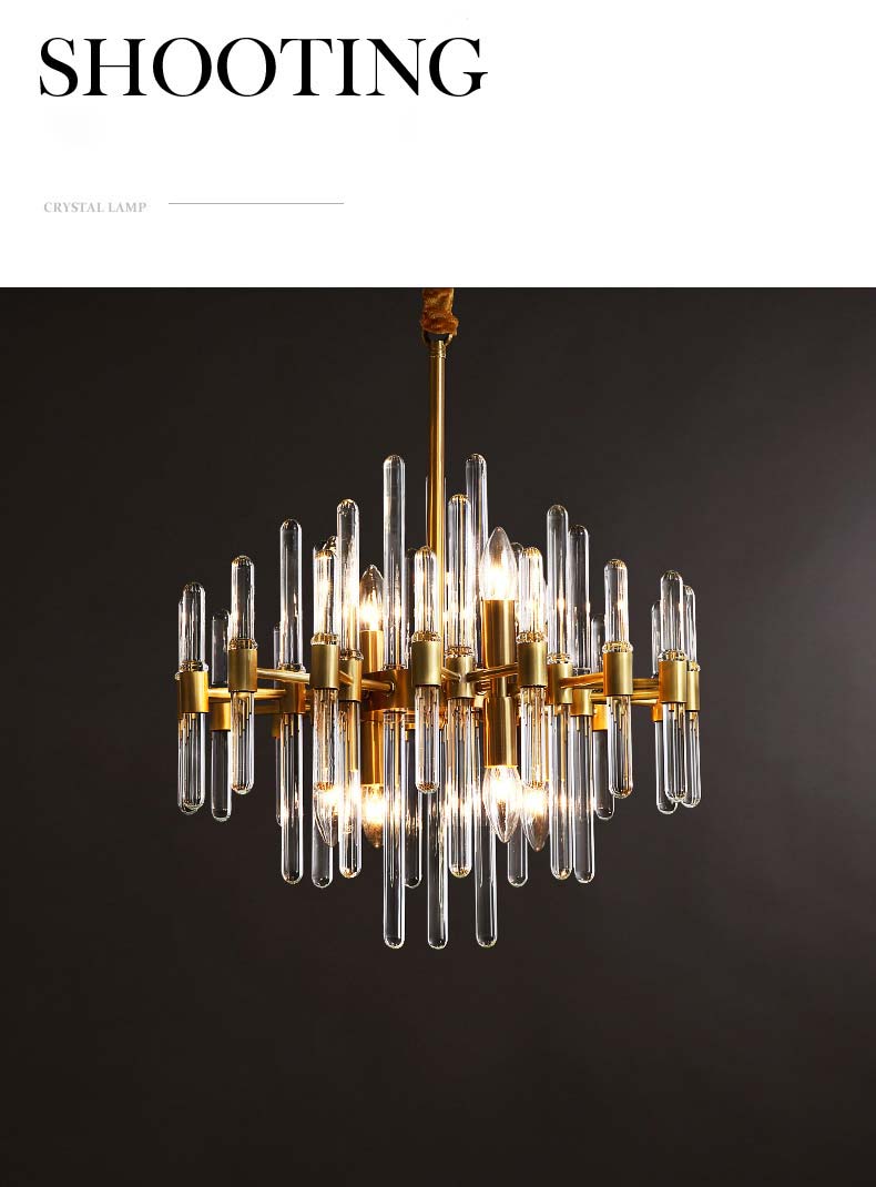 Đèn chùm pha lê hiện đại cho phòng ngủ & phòng khách Venus KD150602