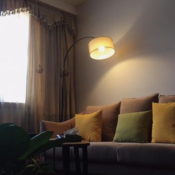 Đèn cây đọc sách trang trí góc sofa cao 1m85 Venus ML8316/1850