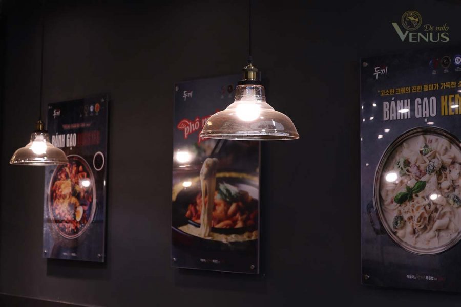 đèn trang trí quán cà phê