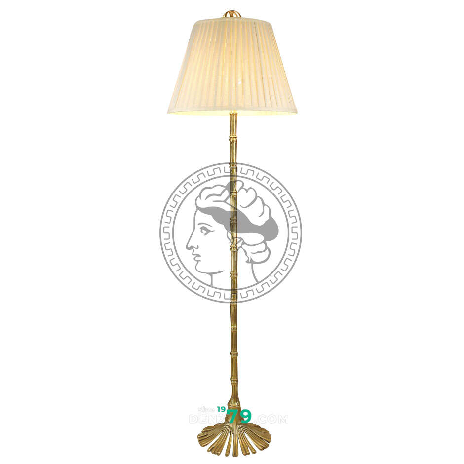 Đèn cây đồng chụp vải cao cấp 3LN627/2 Đèn cây đồng chụp vải cao cấp 3LN627/2