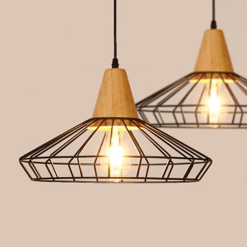 Đèn thả khung sắt hiện đại Venus KDCN135A