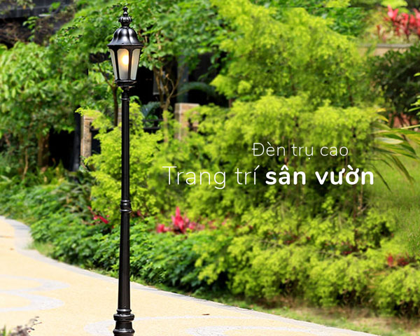 đèn trụ cao