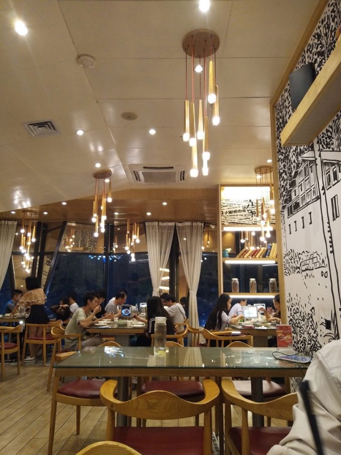 Đèn thả giọt nước cho quán cá phê