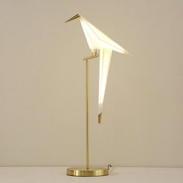 Đèn ngủ để bàn trang trí hình con chim Origami Venus DM8016/1T