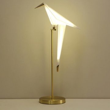 Đèn ngủ để bàn trang trí hình con chim Origami Venus DM8016/1T