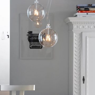 Đèn thả thủy tinh trang trí FLOS Bulbo57