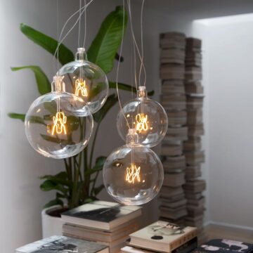 Đèn thả thủy tinh trang trí FLOS Bulbo57