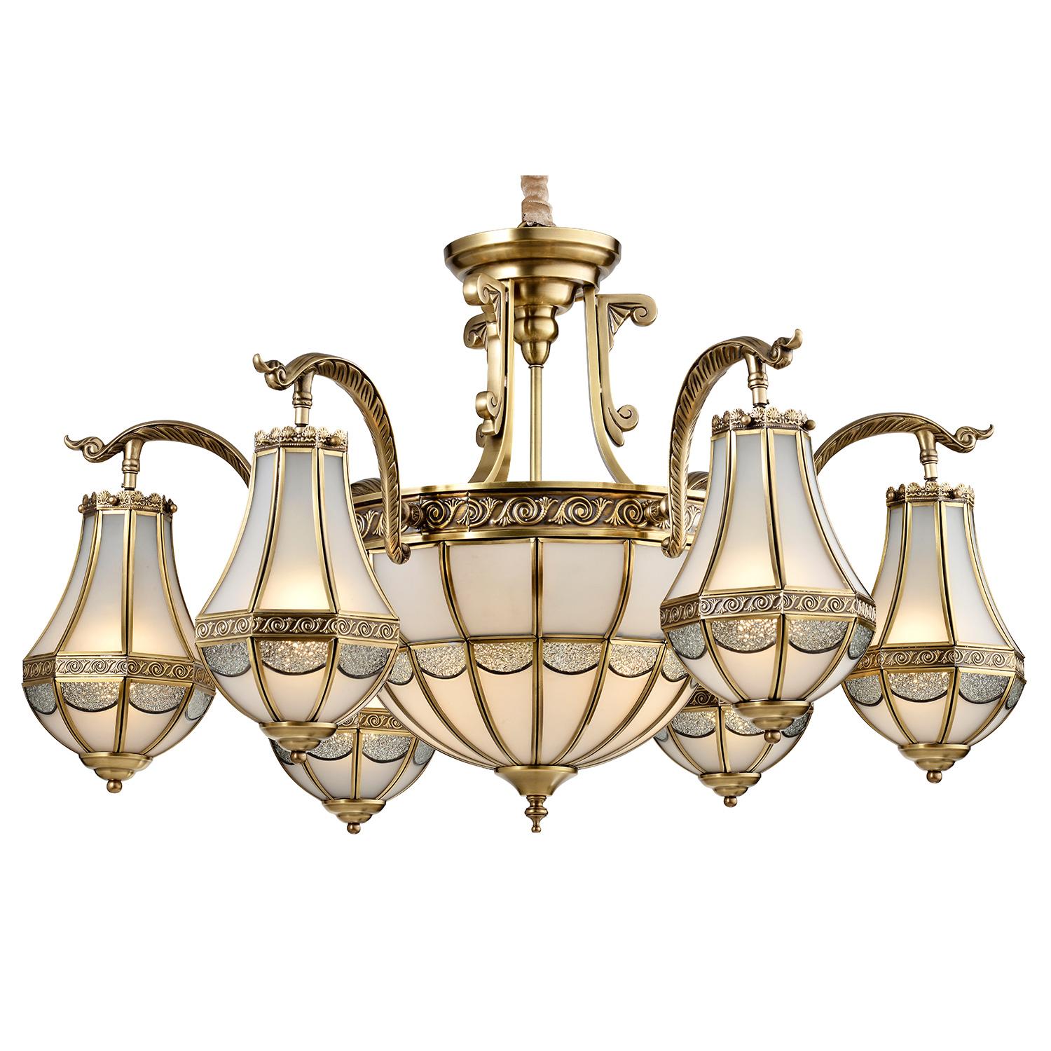 Đèn Chùm Đồng Kiểu Hoàng Gia Châu Âu Venus 200358-6+3 9 tay bóng nến Đèn Chùm Đồng Kiểu Hoàng Gia Châu Âu Venus 200358-6+3 9 tay bóng nến