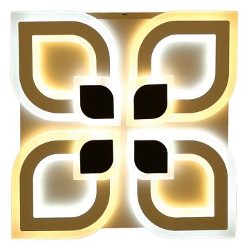 Đèn ốp trần LED mâm vuông 500x500 nhiều cánh hoa Venus SR6168B