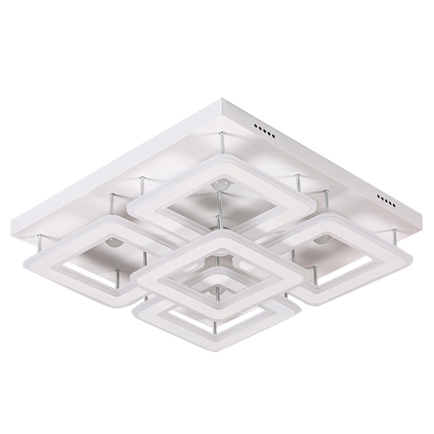 Đèn ốp trần LED 5 ô vuông mâm 550x550 Venus KD6820 Đèn ốp trần LED 5 ô vuông mâm 550x550 Venus KD6820