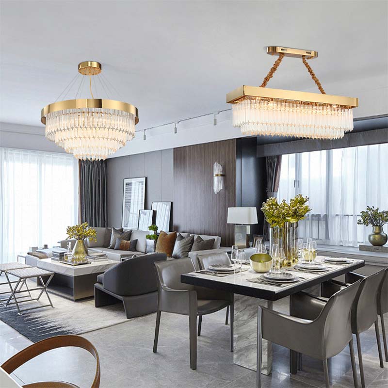 đèn chùm pha lê đẹp