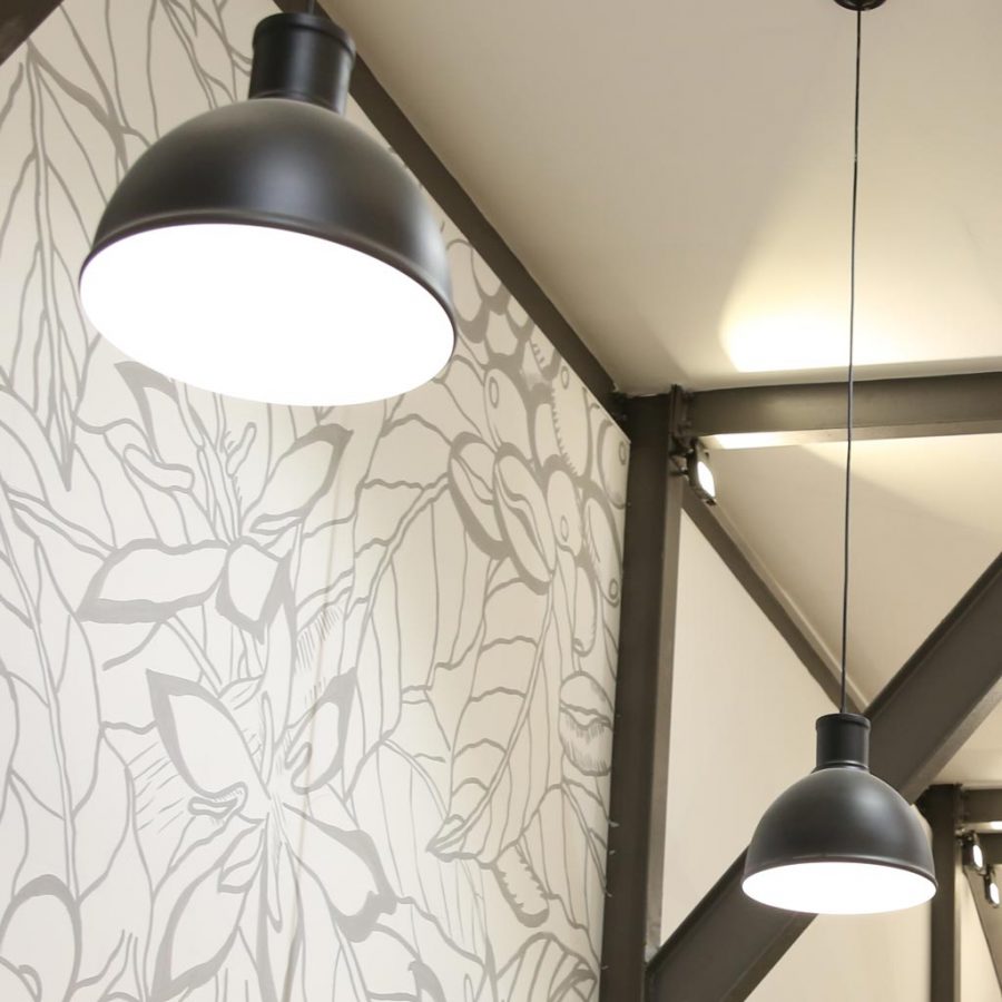 đèn góc cao cấp cho quán cà phê