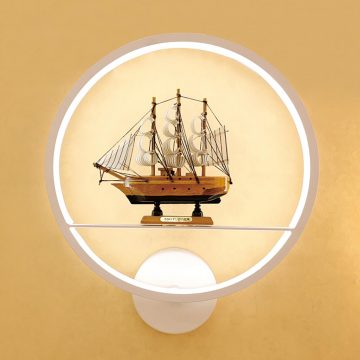 Đèn treo tường LED tròn hình tàu ra khơi Venus VR6039