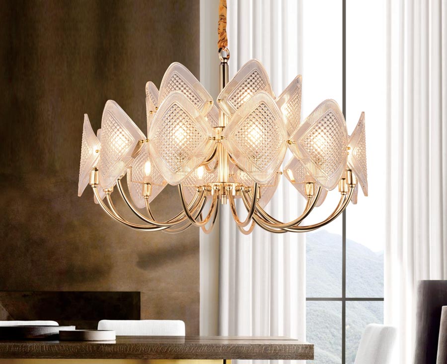 Bộ đèn thả thủy tinh hình cầu Venus 2636/3 Bộ đèn thả thủy tinh hình cầu Venus 2636/3